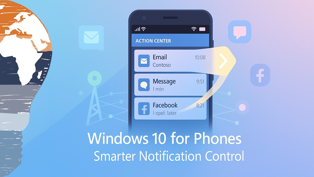Windows 10 for Phones Preview: Swipe Away Individual Notifications