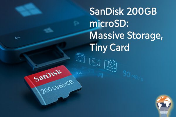SanDisk’s 200GB microSD: Massive Storage, Tiny Card