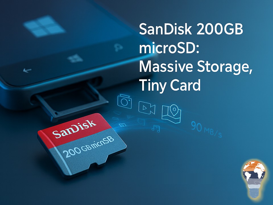 SanDisk’s 200GB microSD: Massive Storage, Tiny Card