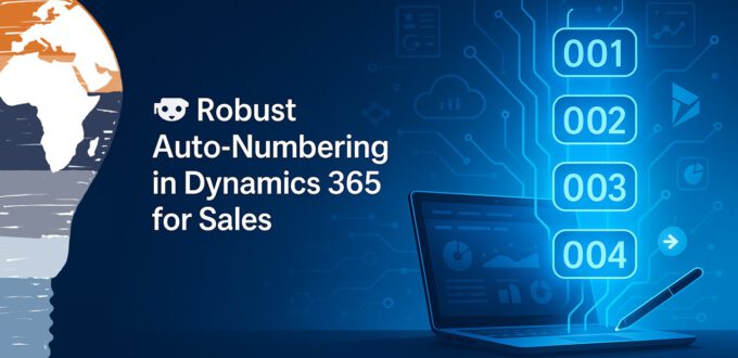 Robust Auto-Numbering in Dynamics 365 for Sales