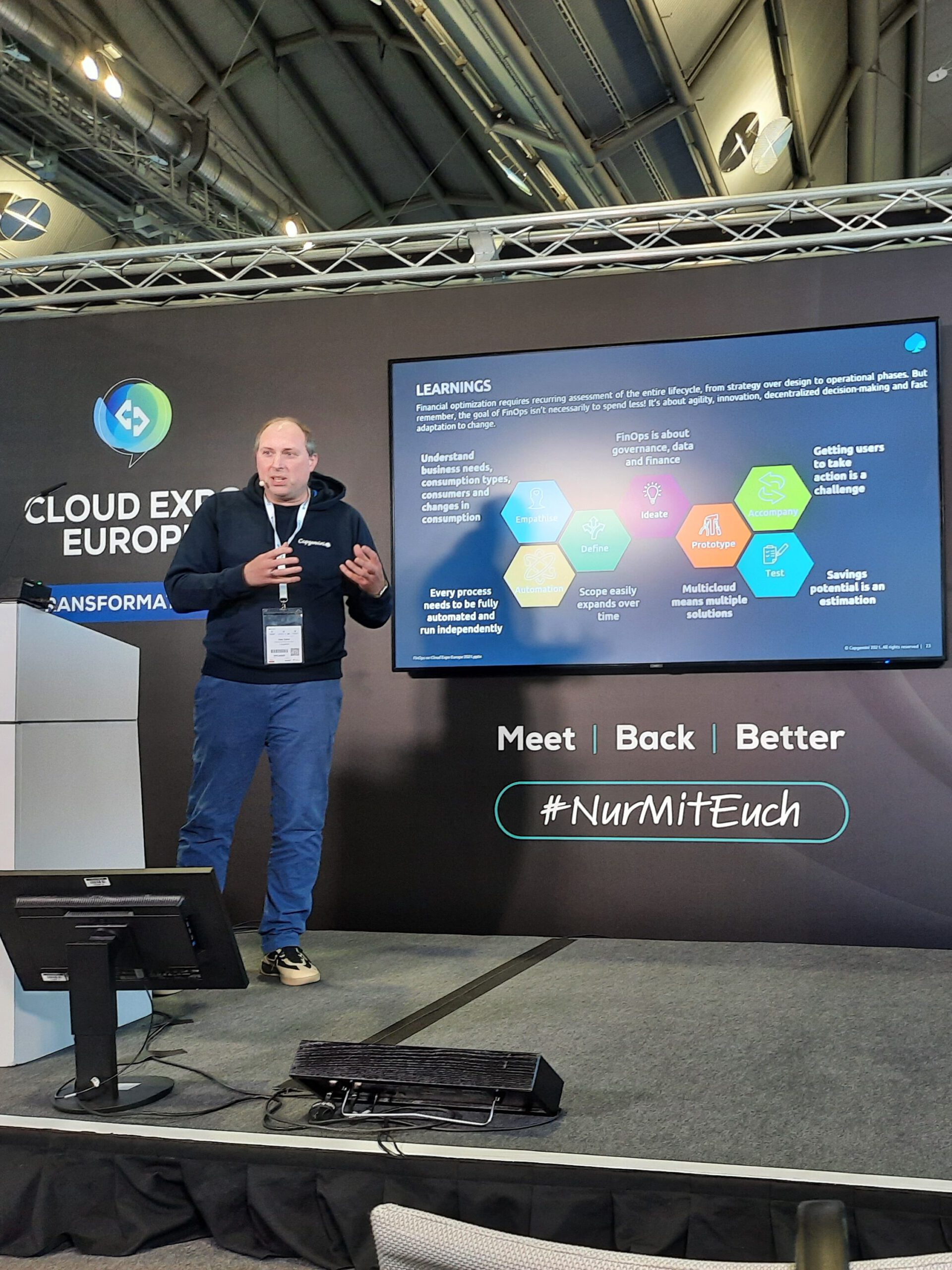 Me on Cloud Expo Europe 2022