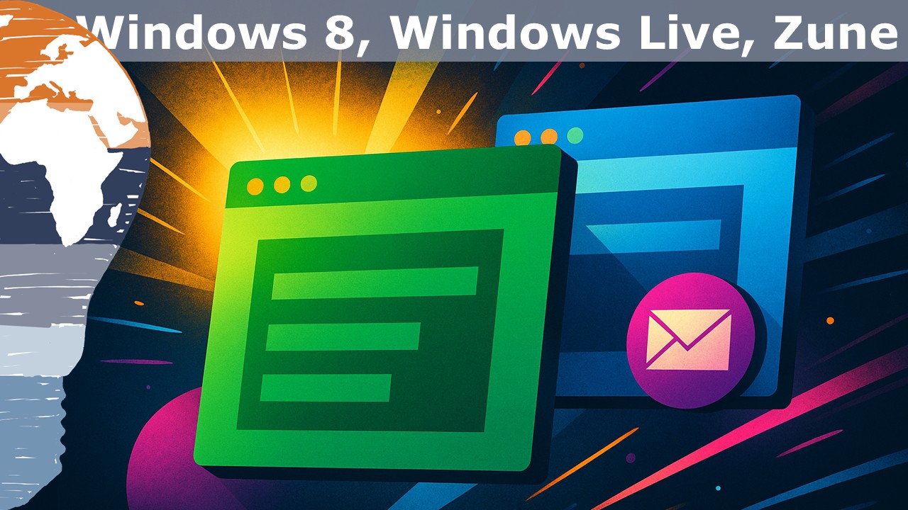 Windows 8, Windows Live, and Zune