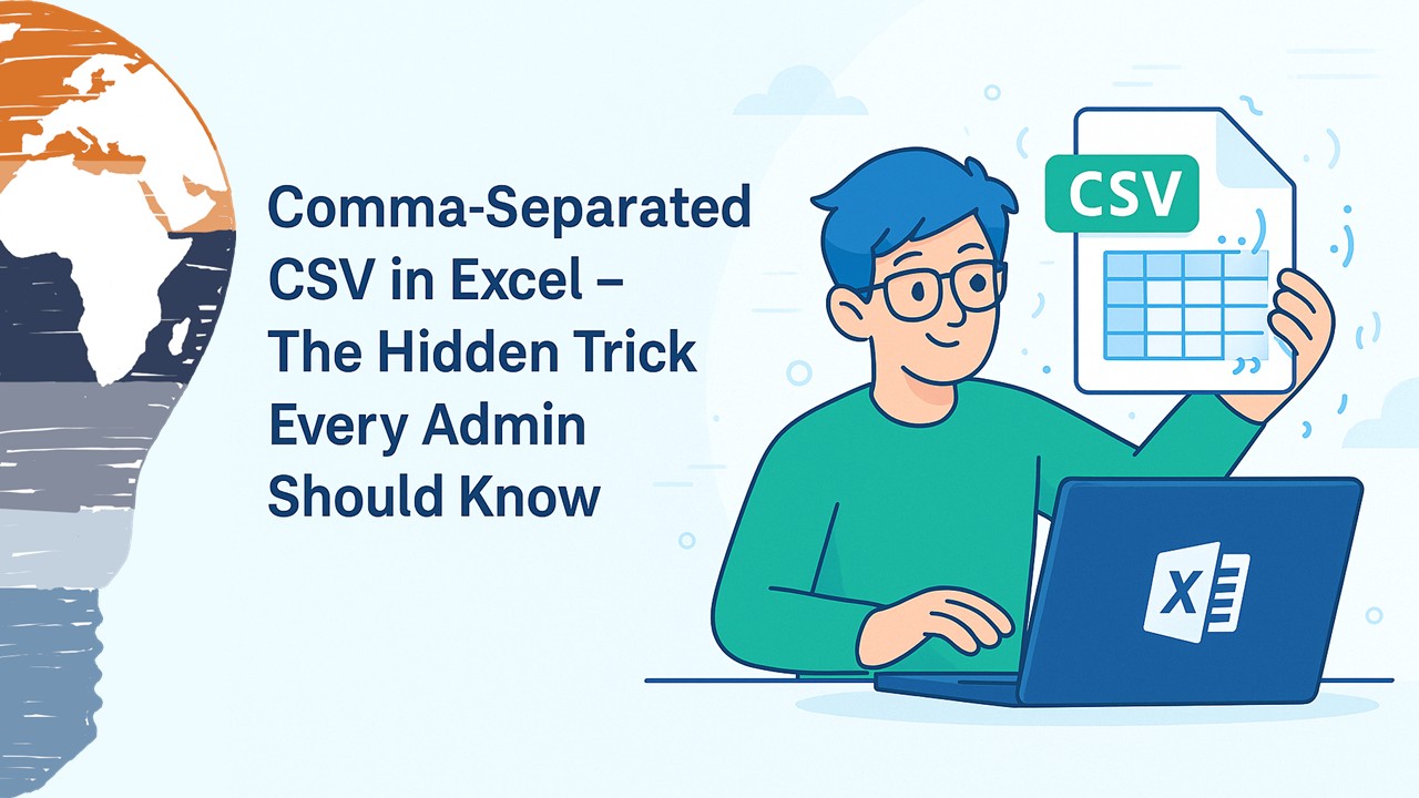 Comma-Separated CSV in Excel