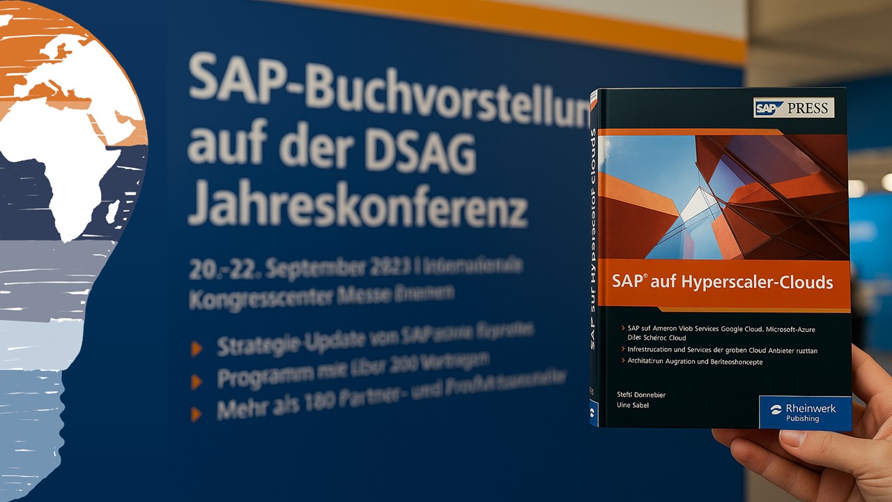 SAP-Buchvorstellung auf der DSAG Jahreskonferenz