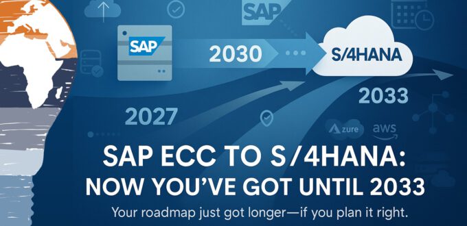 SAP ECC to S/4HANA Deadline Extended to 2033