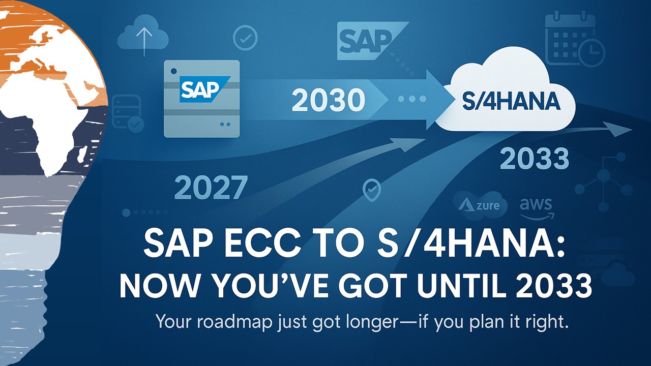 SAP ECC to S/4HANA Deadline Extended to 2033