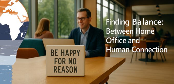 Balance between homeoffice and personal connection