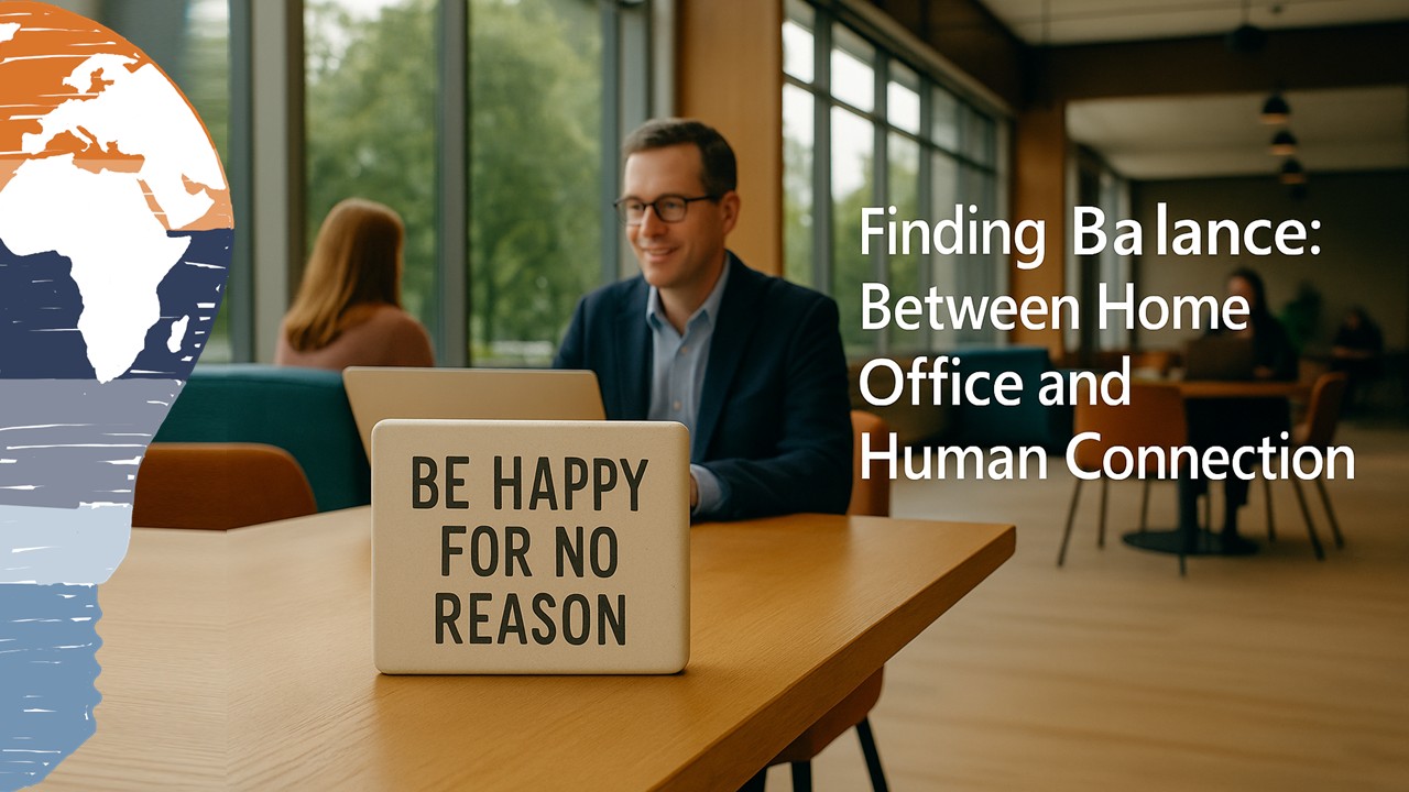Balance between homeoffice and personal connection